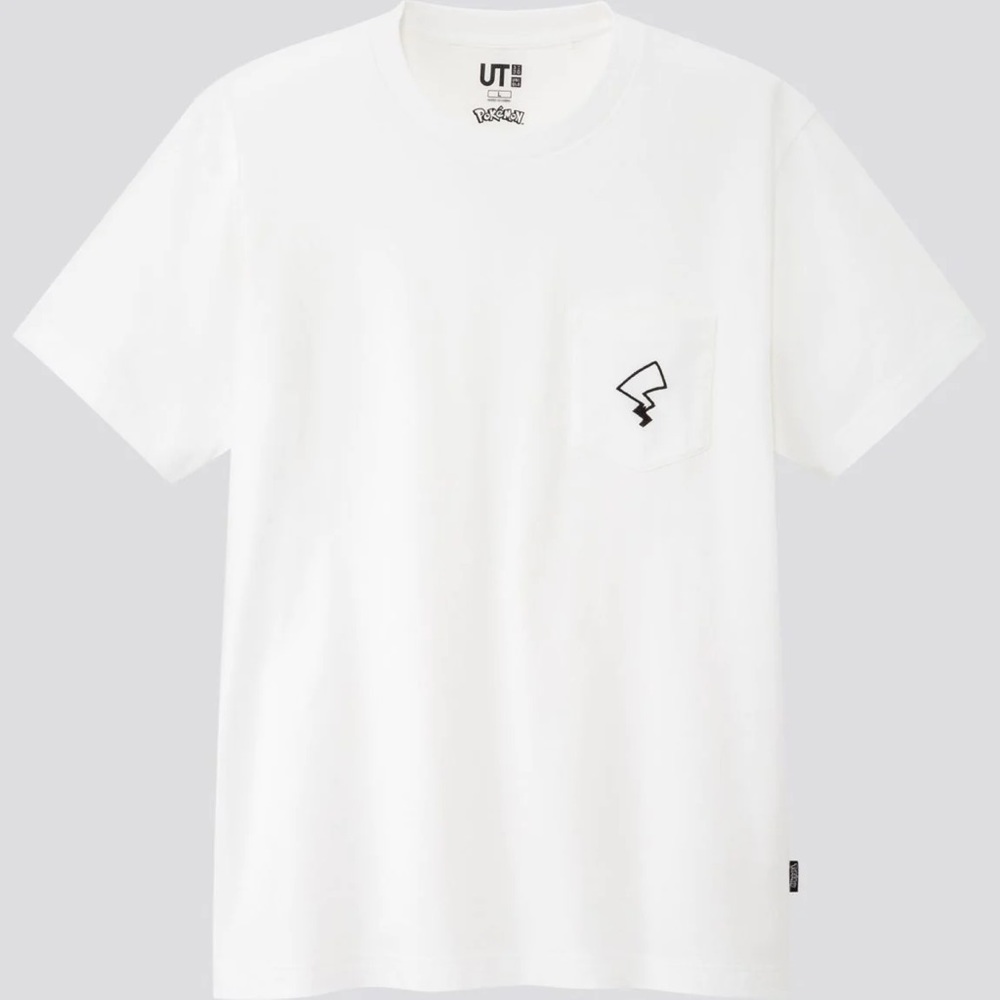 Pokemon x Daniel Arsham x Uniqlo
Pikachu Pocket Tee